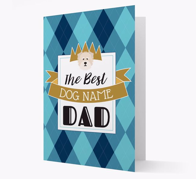 'Best {breedCommonName} Dad' Card